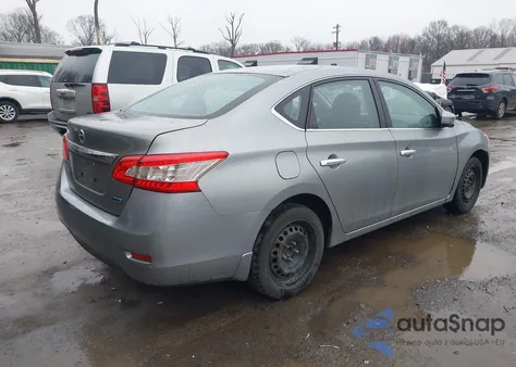 2014 Nissan Sentra S from USA, damaged, VIN 3N1AB7AP0EY279940